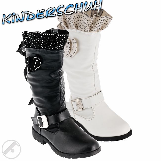 Mädchen Stiefel Gefüttert Schuhe Kinder NEU Herbst Winter BOOTS TOP