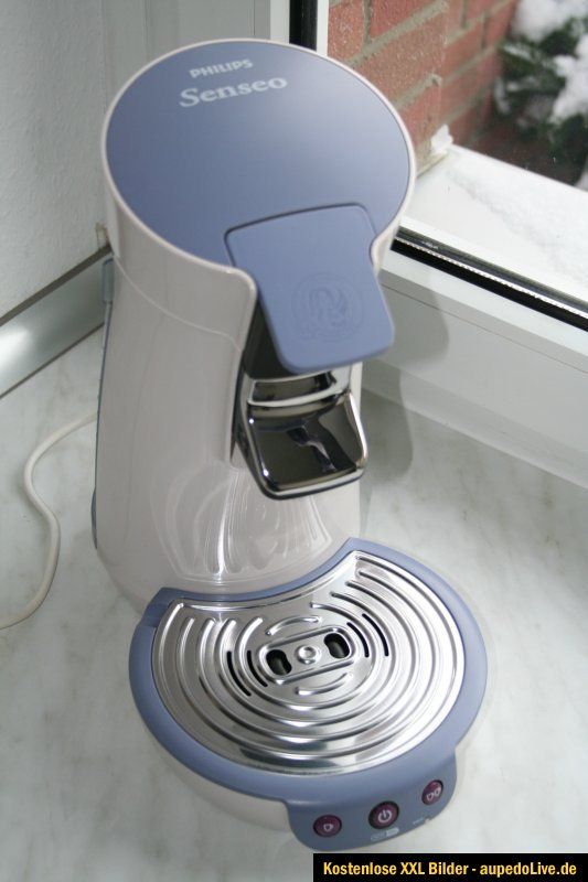 Philips SENSEO Viva Cafe HD 7825/30 Kaffeepadmaschine Weiß / Lavendel