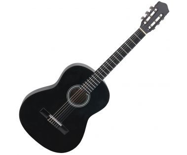 Calida Benita Klassikgitarre 1/2 schwarz Kindergitarre Konzertgitarre