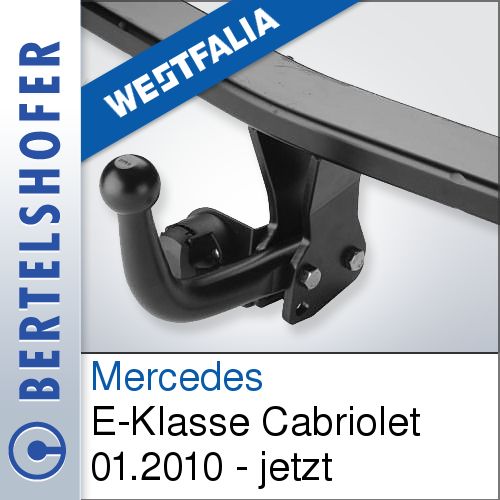 Anhängekupplung starr MERCEDES E Klasse Cabriolet Typ A207 01.2010