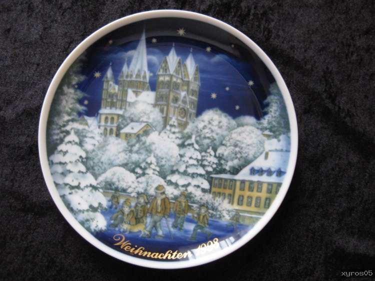 Sammelteller  Weihnachten 1998   Limburg an der Lahn   Royal Tettau