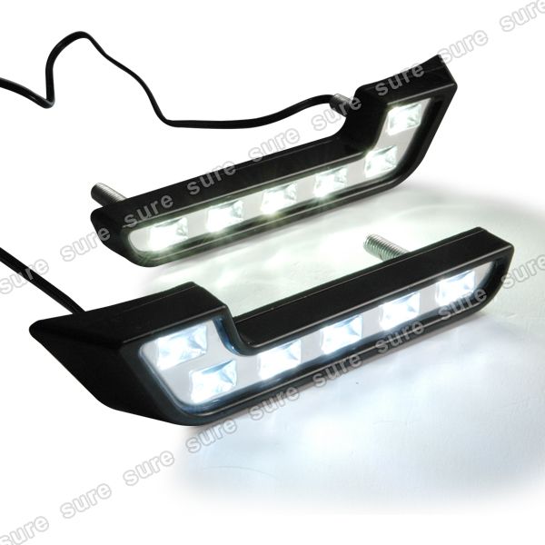 NEU 12 LED Tagfahrleuchten Tagfahrlicht DRL 2x 6LED Auto KFZ Benz