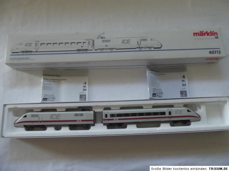 Märklin 40712 ICE 2 BR 402 Digital FX Sound Neuw.OVP H0