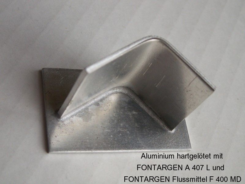 20 Stäbe FONTARGEN A 407 L Hartlot für Aluminium und 100 g FONTARGEN