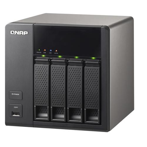 QNAP NET NAS LEERGEHAEUSE 4 SLOT 3.5ZOLL TS 412