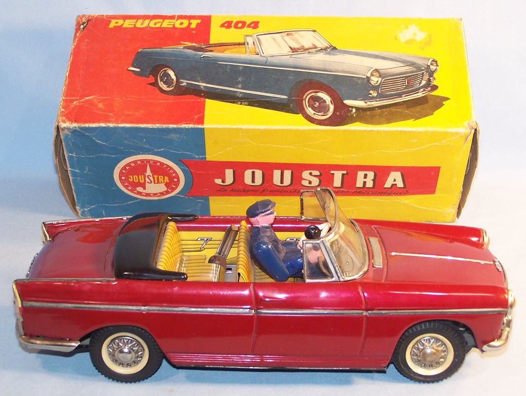 Joustra 2085 Peugeot 404 Cabrio, 50er Original im OK (22896)