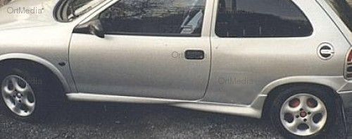 OPEL CORSA B SEITENSCHWELLER SCHWELLER SEITEN   SPOILER