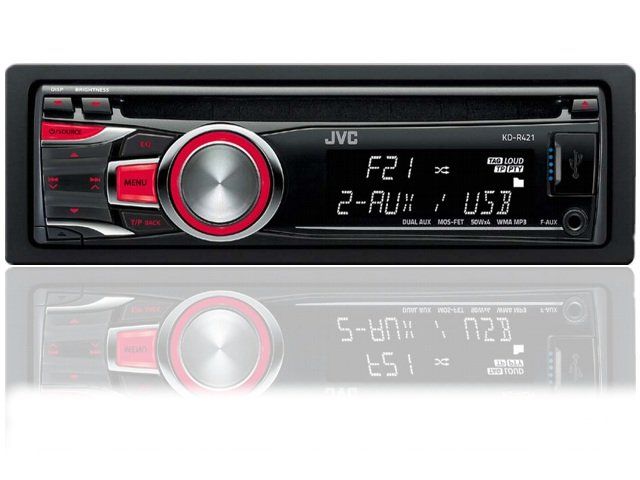 JVC KD R421 USB  Autoradio mit CD