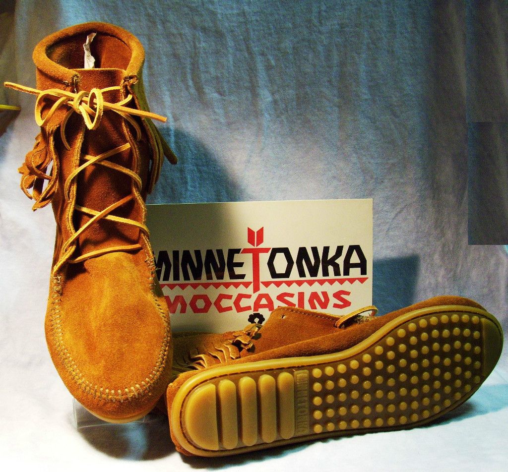 Minnetonka, Moccasin, Damen, Indianer, knöchelhoch 422