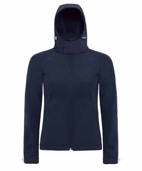 Damenjacke Sportjacke Damen Softshelljacke Kapuze Kapuzenjacke XS