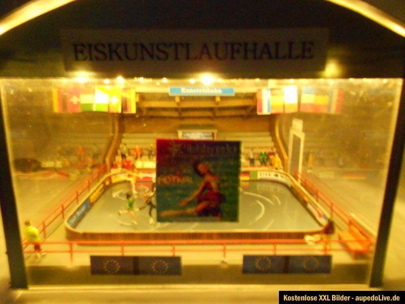 Diorama Eislaufpflicht und  kürH0 187   Handarbeitsmodell neu