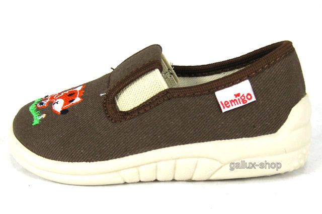 LEMIGO Jungen Hausschuhe Schuhe Kinderschuhe Kinderhausschuhe Textil