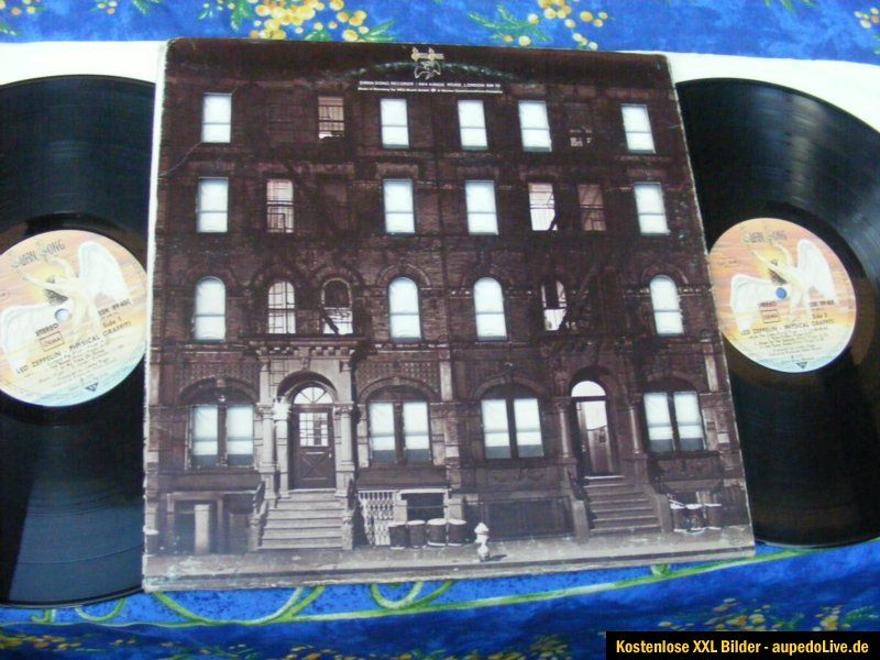 LED ZEPPELIN ♫ PHYSICAL GRAFFITI ♫ rare vinyl 1ST G two records #3