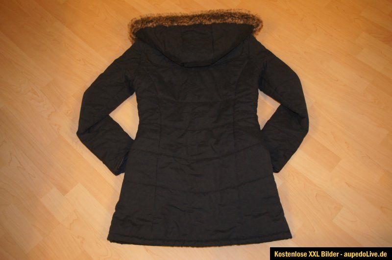 ORSAY Jacke Mantel Winterjacke Wintermantel 36/S schwarz Steppjacke