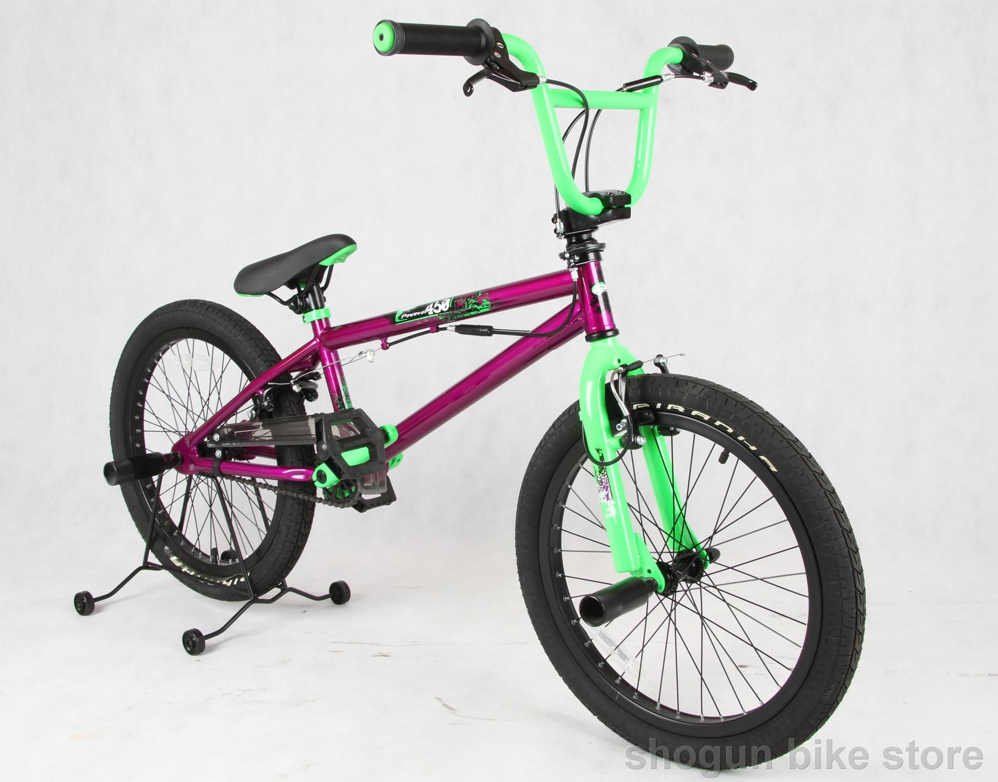 BMX 20 BIKE FAHRRAD FREESTYLE PIRANHA 450 Cr Mo