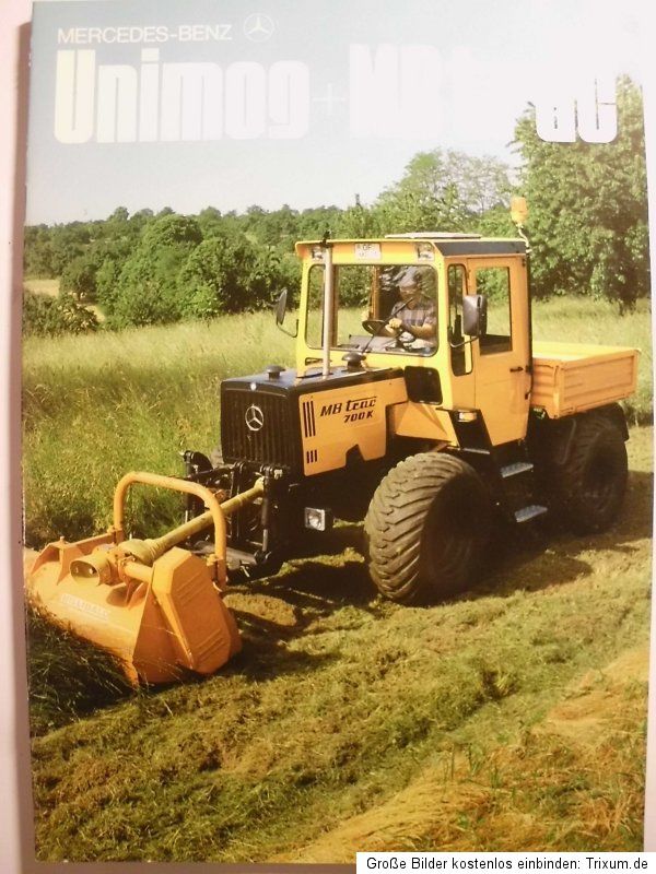 Mercedes Benz Unimog + MB Track Zeitungen 5 Stück