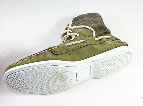 Energie Herren Schuhe Chucks Stiefeletten Sneaker Modell 5 oliv Gr. 42