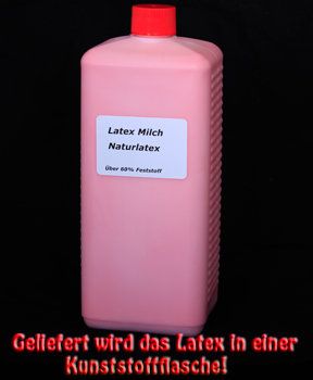 Flüssiglatex 500ml Rot  Ammoniakfrei  1L=16,98€ Latexmilch