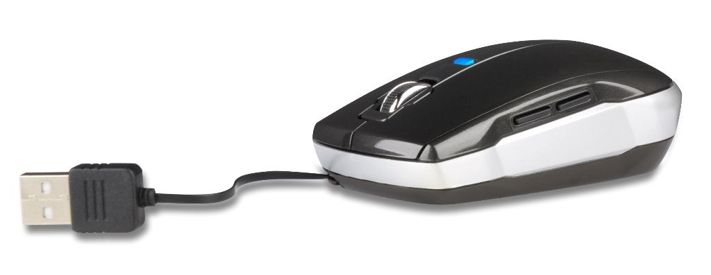 Speedlink SAPHYR Bluetrace USB Maus 1600dpi Sensor 5Tasten Mouse für