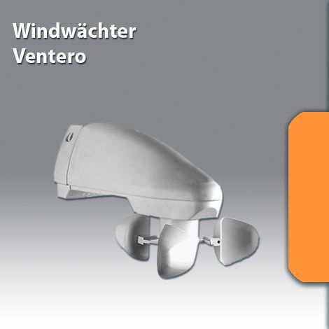 elero Windsensor, Windwächter Ventero alpinweiß für Markisen