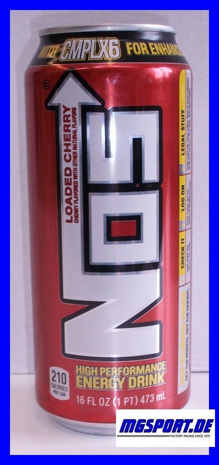 Energy Drink Loaded Cherry 473ml