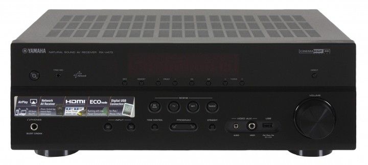 Yamaha RX V473 5.1 Heimkino AV Receiver schwarz EU