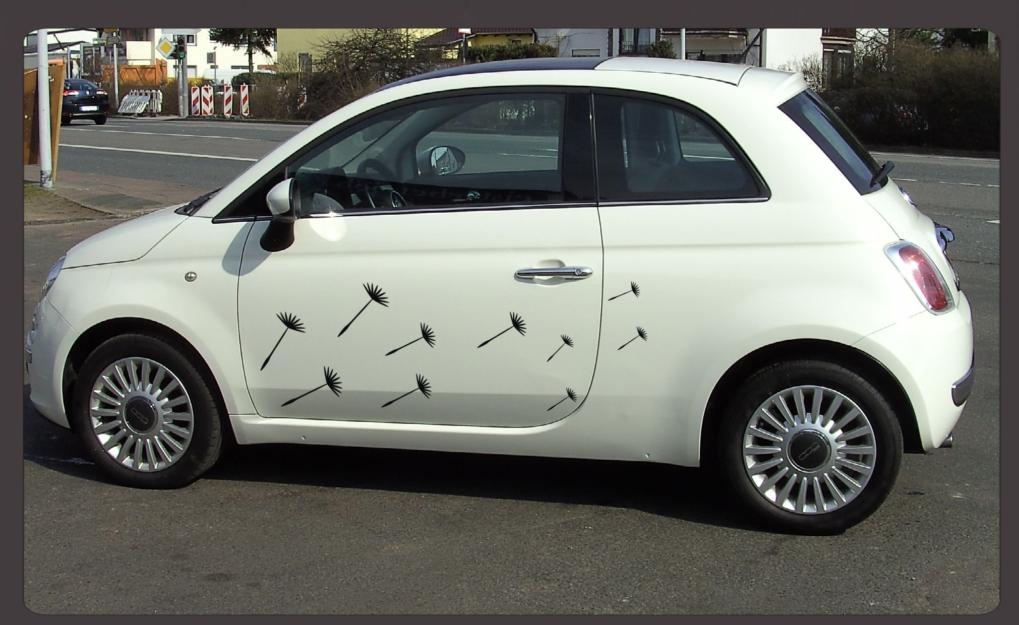 A474 Pusteblumen Autoaufkleber Aufkleber Löwenzahn Pusteblume Auto