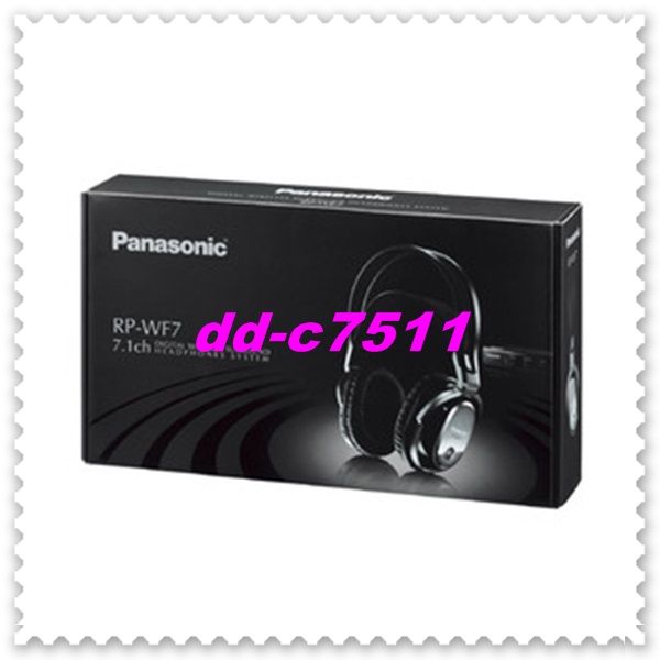 Panasonic Wireless Stereo Headphone System RP WF7 K Best Deal Limited