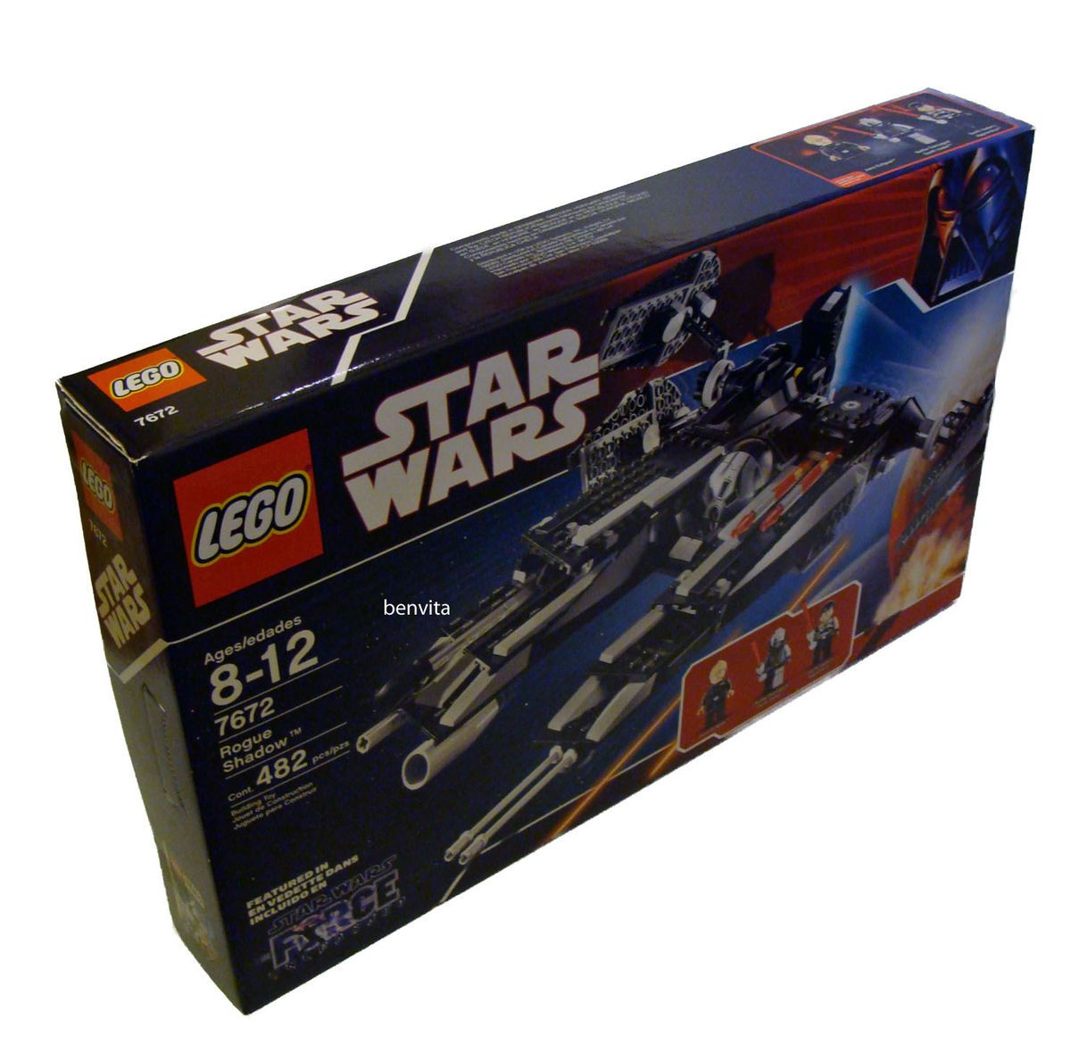 ® Star Wars 7672   Rogue Shadow 8 12 Jahren 482 Teile   Neu