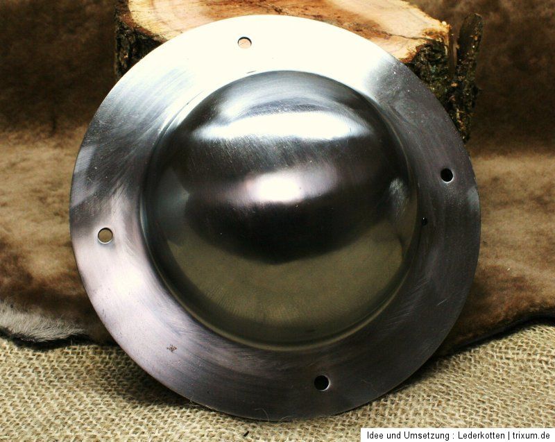 Buckel Schildbuckel Schaukampftauglich Stahl 500g Mittelalter Larp