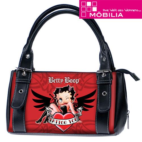 Handtasche Henkeltasche Betty Boop Zebra TRENDLABEL