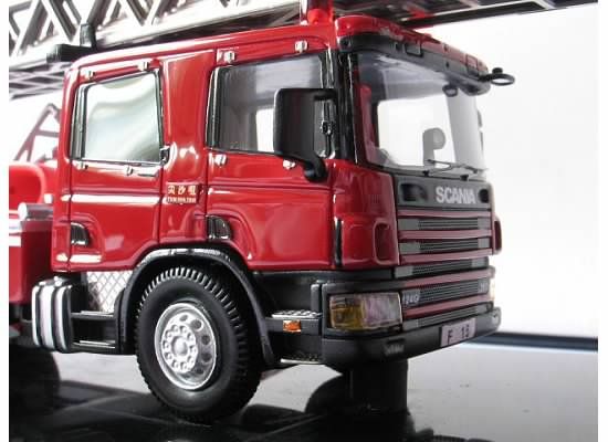 China Hong Kong Fire truck SCANIA 360 52M TL SUPERDETAIL Maßstab 1