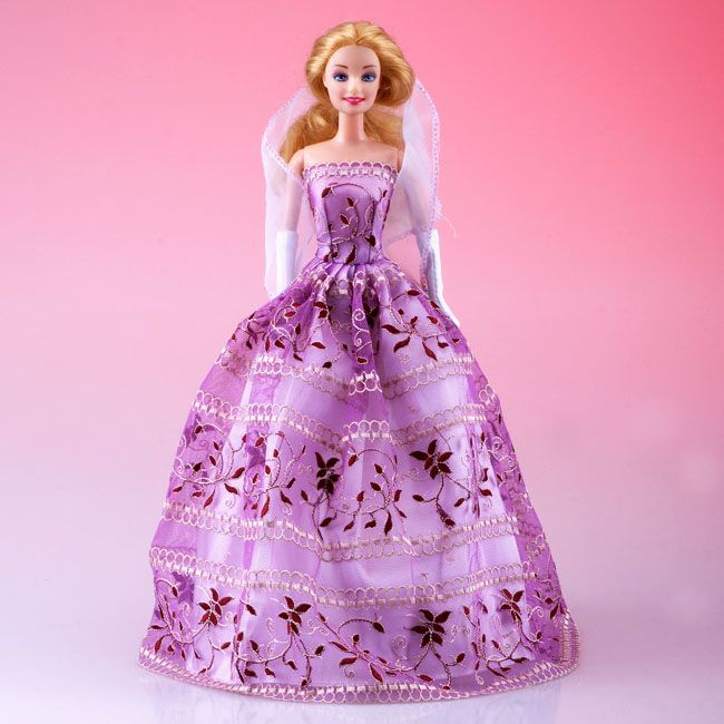 Barbie Prinzessin Dolls Party Kleidung Kleider rock neu