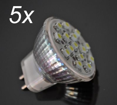 MR11/GU4 15SMD LED Leuchtmittel Halogen Ersatz
