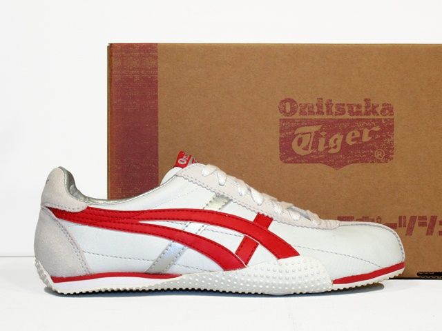 ASICS SCHUHE SNEAKER ONITSUKA TIGER RUNSPARK LEDER HL512.0123 WEIß