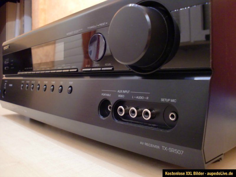 TX SR507 5.1 AV Receiver TX SR 507 TOP Schwarz HDMI 2 Zone