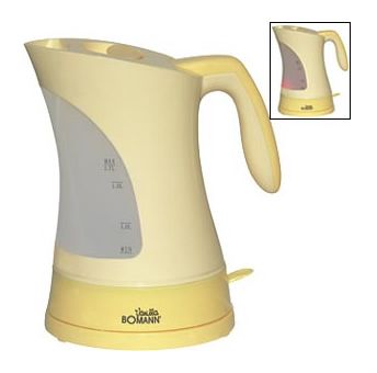 DESIGN WASSERKOCHER KABELLOS 1,7 LITER VANILLA / GELB 