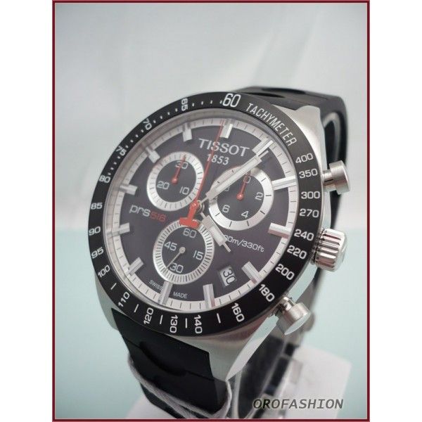 Uhren TISSOT PRS 516 schwarz chrono   T0444172705100