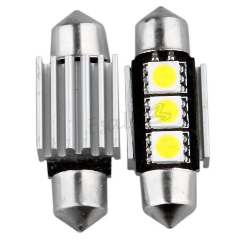 2X 3 SMD LED Innenraum 36mm Lampe Licht Soffitte Canbus