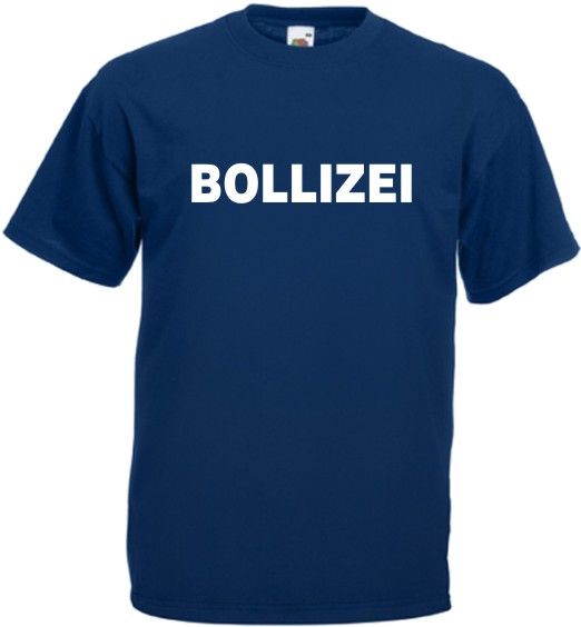 Funshirt BOLLIZEI POLIZEI Gr. S   5XL