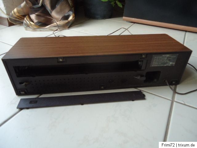 INTEL GARDA III Transistor Buffet Radio Holzoptik aus den 60er/70er