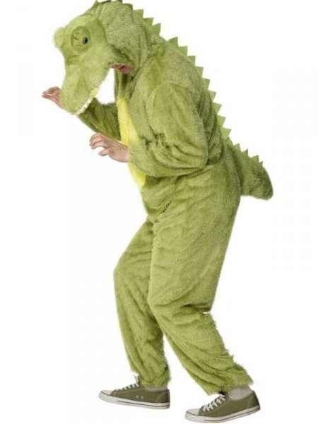 Krokodil Dino Karneval Kostüm Gr.48 50 Ganzkörperkostüm