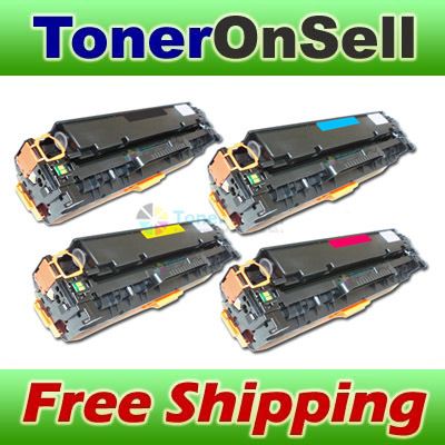 Toner Set CC530A CC531A CC532A CC533A HP CM2320 CP2025 845161015711