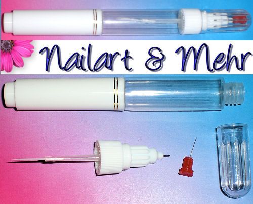 ZUM SELBER BEFÜLLEN NAILART STIFT f. Nagellack+Farbgel