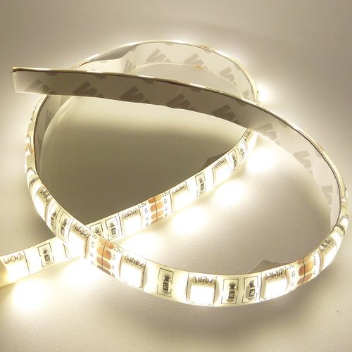 1M 60 LED Streifen SMD 5050 Licht Streifen wasserdicht Warm Weiß 12V