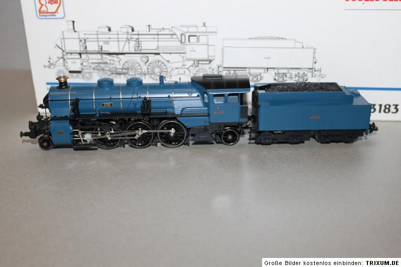 Märklin 33183 Dampflok Baureihe S3/6 (18.4) K.BaySts.B. ocker Spur H0