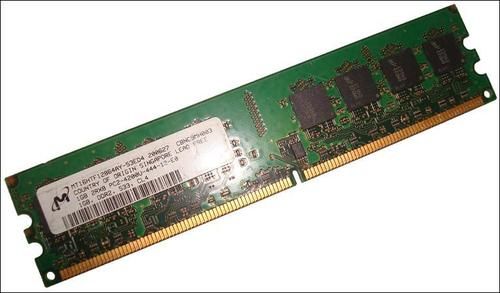 533 ddr2 sdram b micron 16htf12864ay 53ed4 1 gb ddr2 533 ddr2 sdram