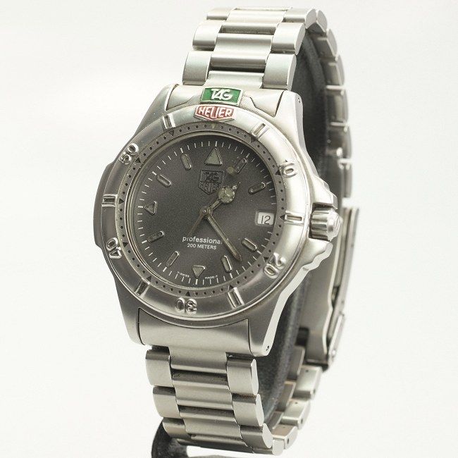 HEUER Serie 4000 Professional 200m Kasten Papiere EURO 530, 