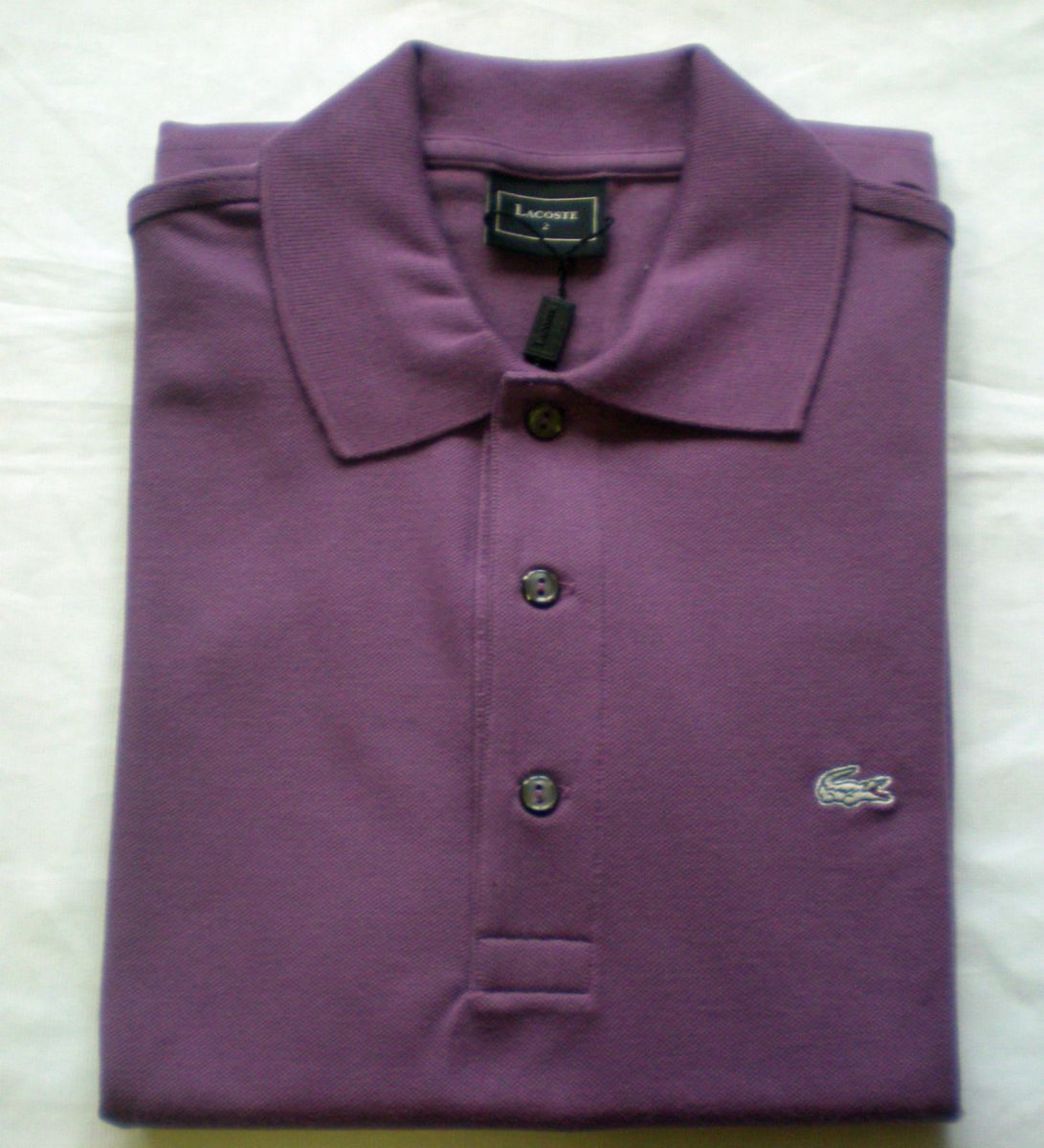 Orig. LACOSTE Herren Poloshirt ELOQUENT PH539C FarbeMurier, Gr. XS