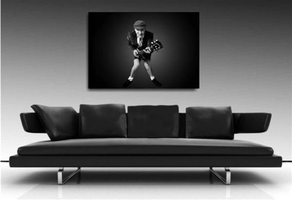 AC/DC Leinwand bild Wandbild Deko k Poster o cd #115